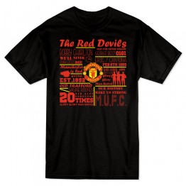Manchester United T-Shirt - Black